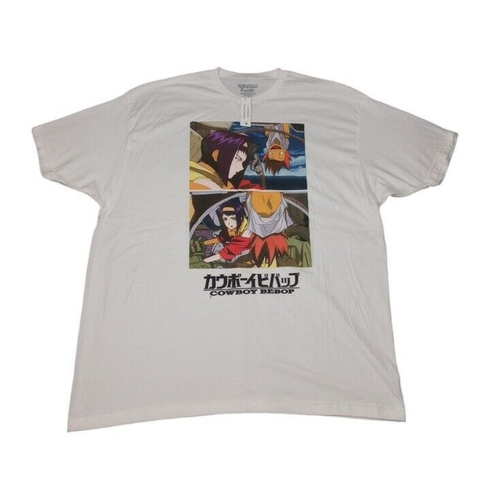 Cowboy Bebop Men's 3XL Shirt New With Tags Sunrise Funimation Short‎ Sleeve